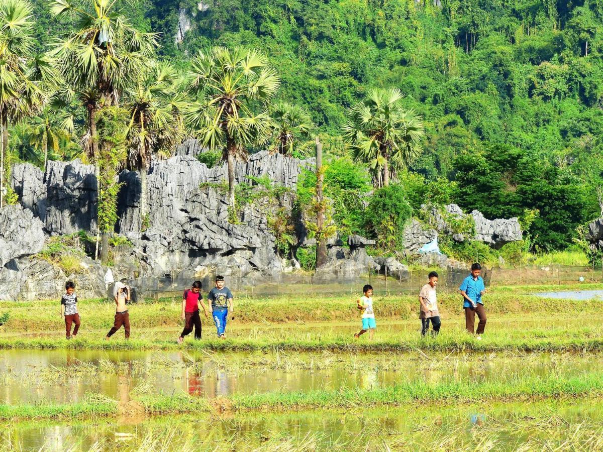 Kampoeng Karst Rammang Rammang Casa de hóspedes Kasijala Exterior foto